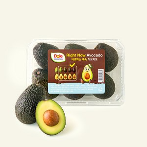 돌 뉴질랜드산 Right Now 바로먹는 후숙 아보카도, 1kg, 1개
