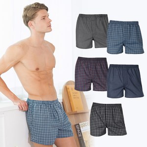 베이스알파 에센셜 소프트 남성용 트렁크 5종 세트