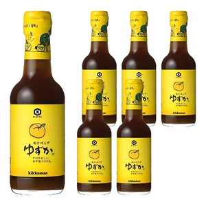 기꼬만 폰즈 유즈카, 250ml, 6개