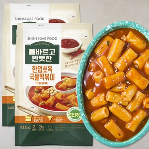 올반 한입쏘옥 국물떡볶이 2인분, 423g, 2개