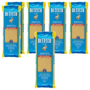 데체코 스파게티니, 1kg, 6개