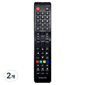 와이드뷰 익스코리아 전용 중소기업 TV 리모컨 1 E 리모컨