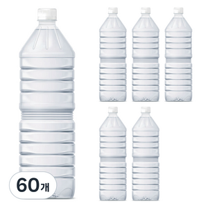 물하나 eco 생수 무라벨, 1L, 60개