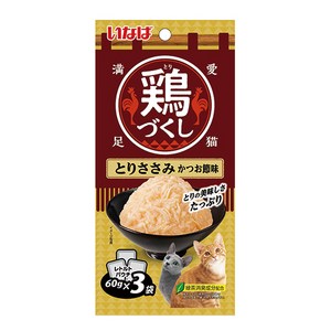 챠오츄르 고양이 치킨가득파우치 3p, 혼합맛(닭가슴살/가다랑어포), 180g, 1개