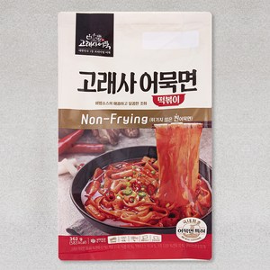 고래사어묵 어묵면 떡볶이, 362g, 1개