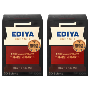 이디야 오리지널 아메리카노 커피믹스, 1g, 30개입, 2개