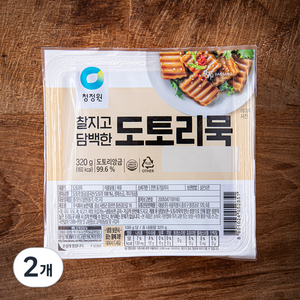 청정원 도토리묵, 320g, 2개