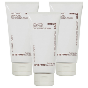 이니스프리 화산송이 BHA 모공 클렌징폼 대용량, 250g, 3개