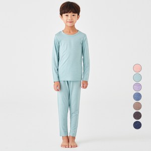 롤리트리 아동용 솔리드 내의 상하의 세트 VD