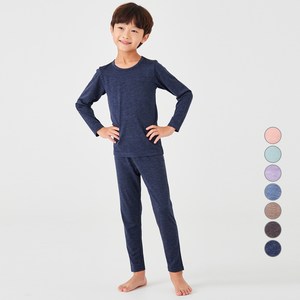 롤리트리 아동용 솔리드 내의 상하의 세트 VD