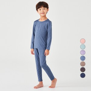 롤리트리 아동용 솔리드 내의 상하의 세트 VD