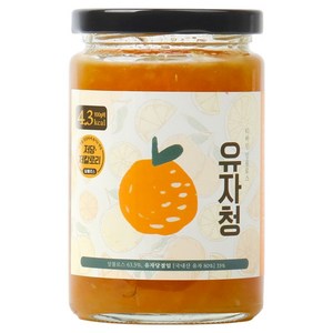 티바인 고흥 저당 알룰로스 수제 유자청, 450g, 1개입, 1개