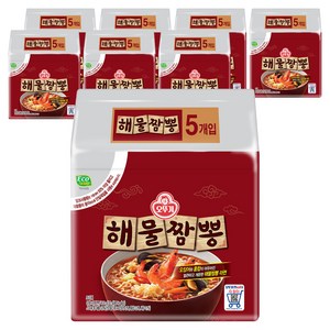 오뚜기 해물짬뽕 120g, 40개