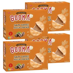 비비카 구카 솔티 커피 누가 크래커, 400g, 4개