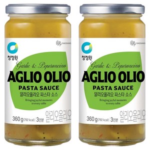 청정원 알리오올리오파스타소스, 360g, 2개