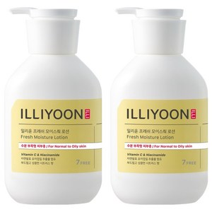 일리윤 프레쉬 모이스춰 로션 시트러스향, 350ml, 2개