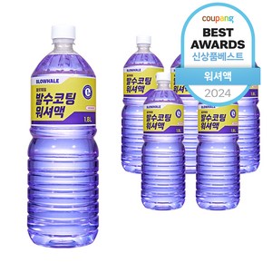 블로웨일 발수코팅 워셔액, 1.8L, 6개