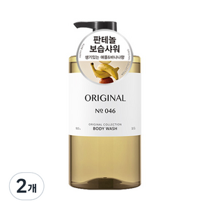 해피바스 오리지널 컬렉션 바디워시 오리지널향, 910g, 2개