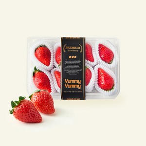 여미야미 한단 킹스베리 딸기, 400g(대과), 1개