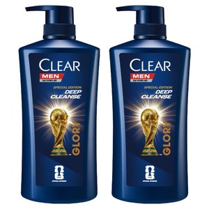 클리어 맨 딥 클린 샴푸 FIFA 월드컵 26 리미티드 패키지 에디션, 650ml, 2개