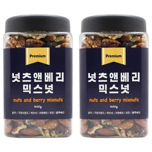 애드웰스 넛츠앤베리 믹스넛, 400g, 2개