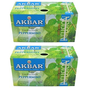 아크바 페퍼민트 티백