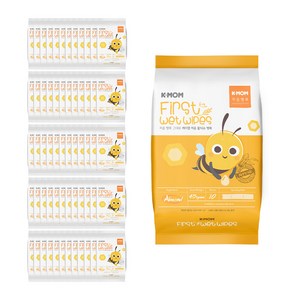 케이맘 처음물티슈 휴대용, 45g, 10매, 60개