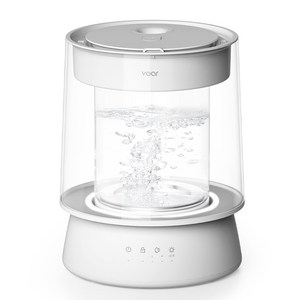 보아르 더글라스 가열식 가습기 아기 무드등 대용량 물멍