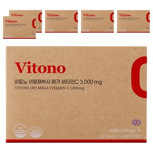 비토노 이왕재박사 메가 비타민C 3000mg, 270g, 6개