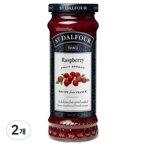 샹달프 과일잼 라즈베리, 284g, 2개