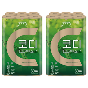 코디 에코그린 바스티슈 롤화장지