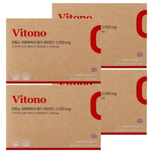 비토노 이왕재박사 메가 비타민C 3000mg, 270g, 4개
