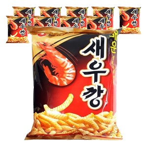 새우깡 매운새우깡, 90g, 10개