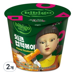 비비고 치즈 컵떡볶이, 108g, 2개