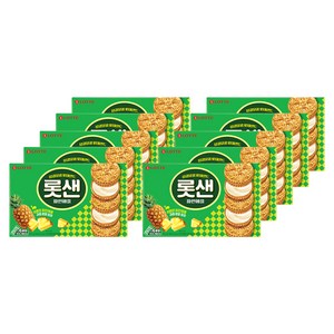 롯데웰푸드 롯샌 파인애플, 315g, 10개