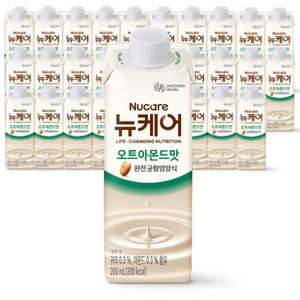 뉴케어 정품 오트아몬드맛 완전균형영양식, 200ml, 30개