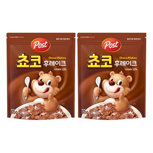 포스트 초코후레이크 시리얼, 600g, 2개