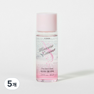 에뛰드 마스카라 전용 리무버, 80ml, 5개