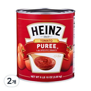 하인즈 토마토 퓨레, 3kg, 2개