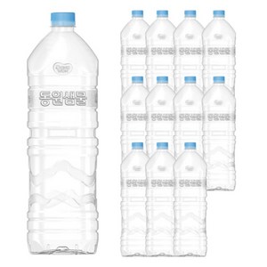 동원샘물 무라벨, 2L, 12개
