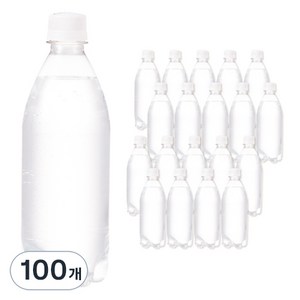 탐사 아쿠아 스파클링 플레인, 100개, 500ml