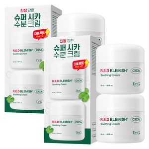 닥터지 레드 블레미쉬 시카 수딩 데이크림 듀오, 50ml, 4개
