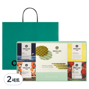 오설록 티 모먼트 선물세트 + 쇼핑백, 티백 4종 x 3p..., 2세트