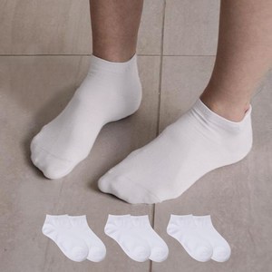 캘빈클라인 CK 베이직 로우컷 스니커즈 양말 3켤레