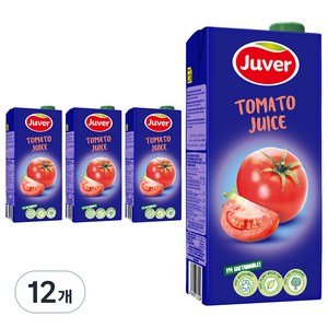 후버 토마토 주스, 1L, 12개