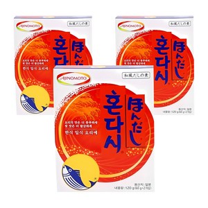 혼다시 조미료, 120g, 3개