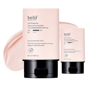 빌리프 UV프로텍터 톤업 선 스크린 SPF50+ PA++++, 50ml, 2개