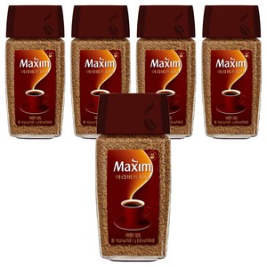 맥심 아라비카100 원두커피믹스 병