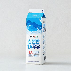 곰곰 신선한 1A 우유, 900ml, 1개