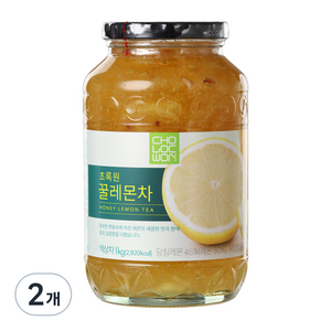 초록원 꿀레몬차, 1kg, 1개입, 2개